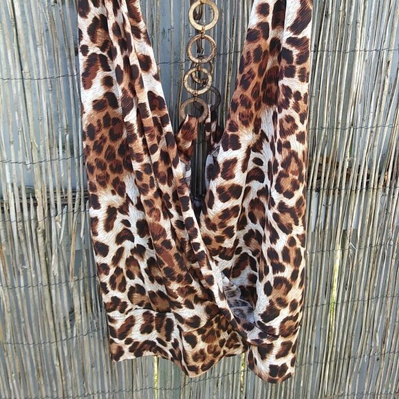 Sexy Leopard Print Women's Top Cami - No Size. No Brand. See Measurements - Picture 2 of 14